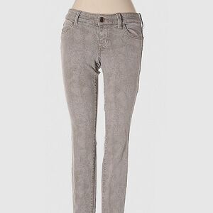 Anthropologie Level 99 Snake Skin Print Jeans